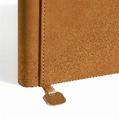 Agenda diária A5 2027 com toque de camurça Bali – foto 2