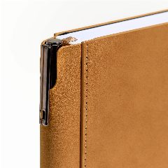 Agenda diária A5 2027 com toque de camurça Bali – foto 5