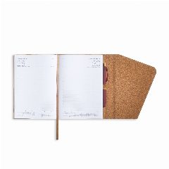 Agenda diária A5 2027 em kraft e cortiça Coruche – foto 6