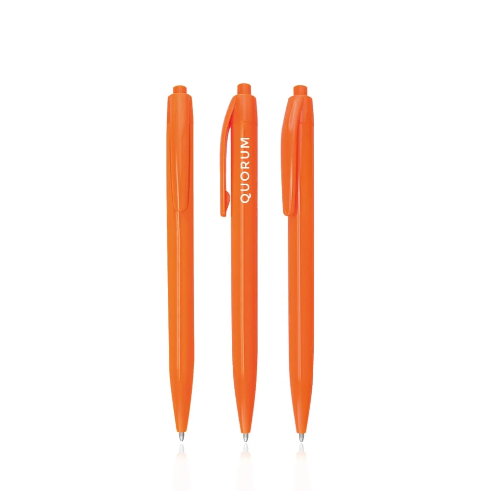 Caneta personalizada de cor única - Image 2