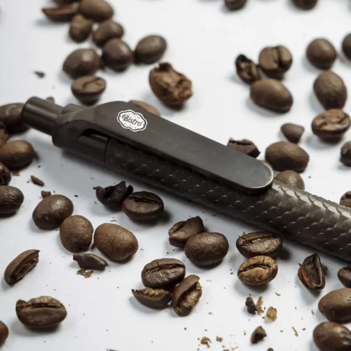 Caneta personalizada em café e ABS - Image 2