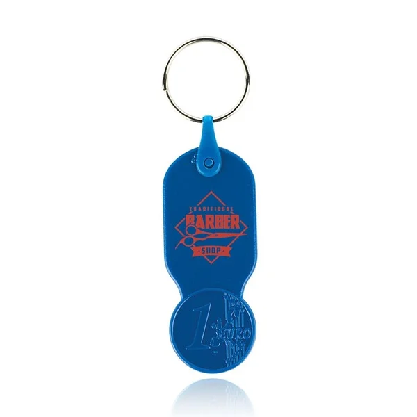 Porta-chaves personalizados com ficha para carrinho - Image 2