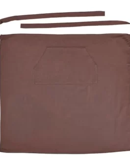 Avental de empregado de mesa personalizado, bolso frontal, 100% algodão