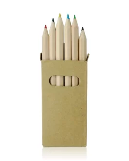 Conjunto de 6 lápis de cor