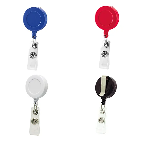 Extensível porta credenciais com acessório para resina | SAM Brindes