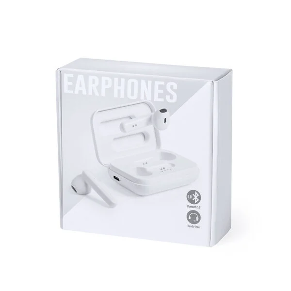 Auriculares bluetooth em branco - Image 3