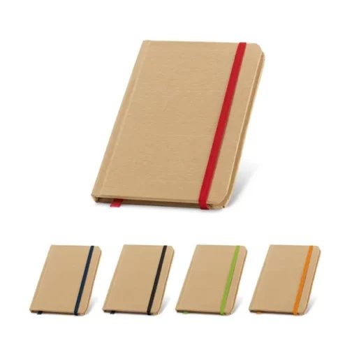 Bloco de notas de bolso em papel reciclado  |  SAM Brindes