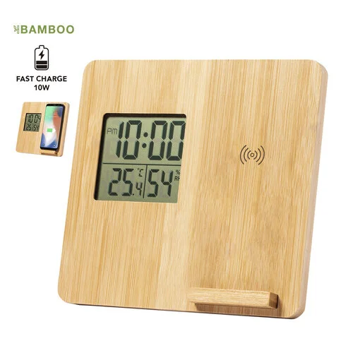 Estação metereológica em bamboo |  SAM Brindes