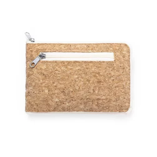 Saco dobrável em algodão com bolsa em cortiça - Image 3