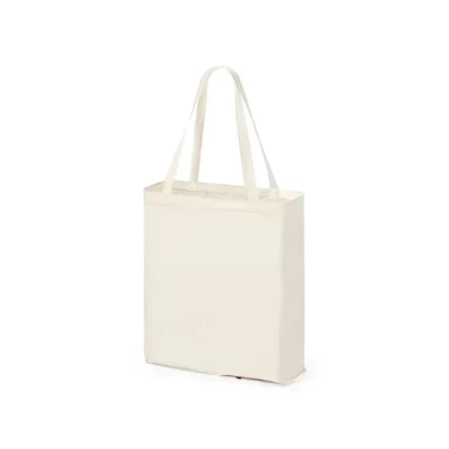 Saco dobrável em algodão com bolsa em cortiça - Image 2