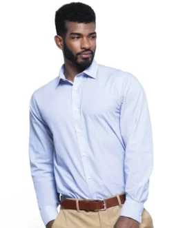 Camisa masculina de trabalho, personalizada, de mangas compridas