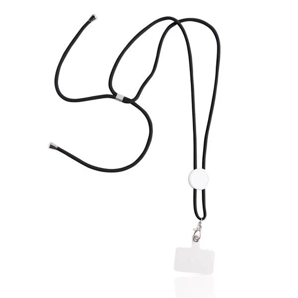 Lanyard porta-telemóvel em RPET - | SAM Brindes