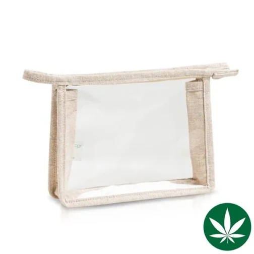 Bolsa em tecido de cânhamo e PEVA -  | SAM Brindes