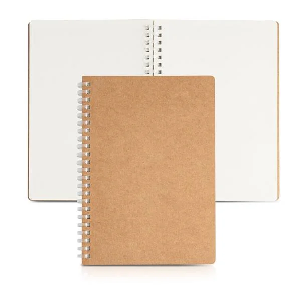 Bloco de notas de argolas A5 com capa em cartão - Image 3