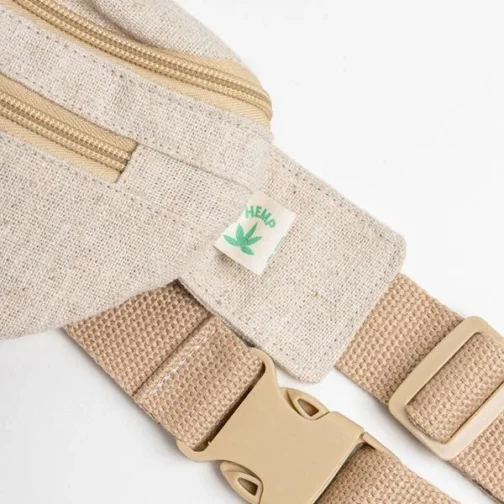 Bolsa de cintura casual desportiva em cânhamo - Image 3