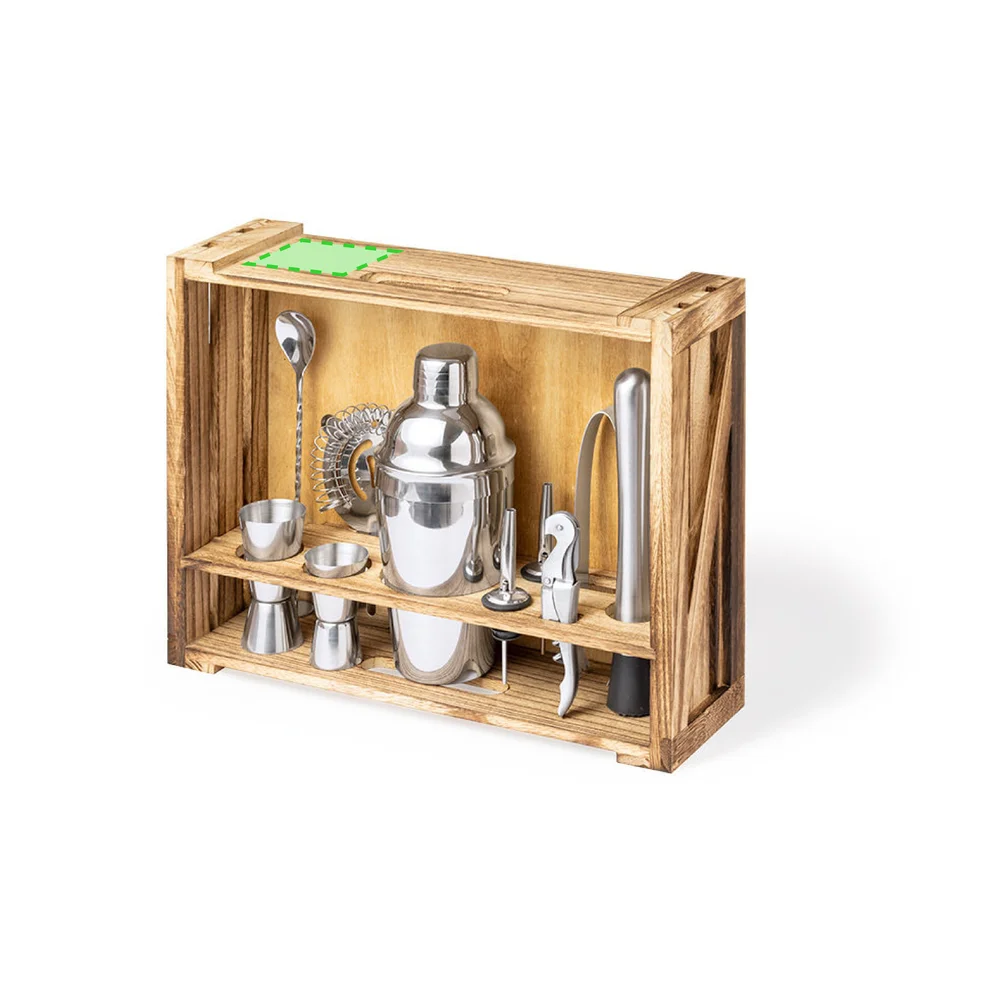 Kit de cocktail com shaker - | SAM Brindes