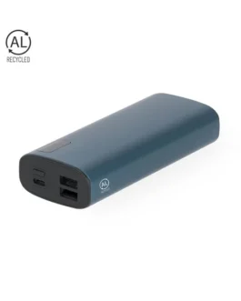 Power bank 10.000 mAh em alumínio