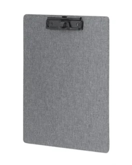 Prancheta organizador em  poliéster RPET 300D tamanho A4