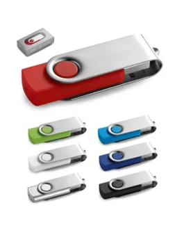 Pen Drive USB de 16 GB com clipe em metal