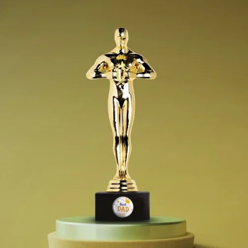 Troféu estatueta dourada |  SAM Brindes
