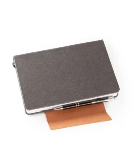 Agenda A5 em pele (58% reciclada)
