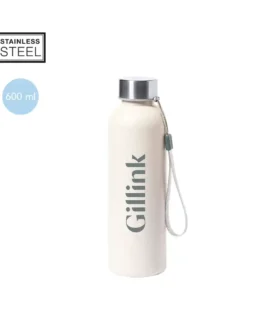 Garrafa em PE listrado de 600ml