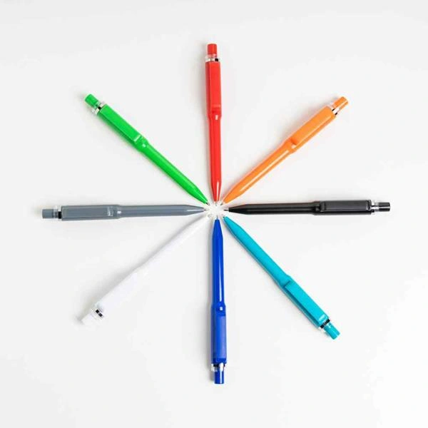 Esferográfica com design moderno em ABS reciclado | SAM Brindes