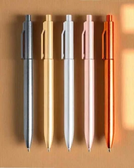 Esferográfica em ABS com cores metalizadas