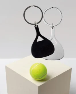 Porta-Chaves raquete de padel em alumínio reciclado