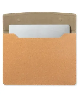 Bolsa para computador portátil em cortiça