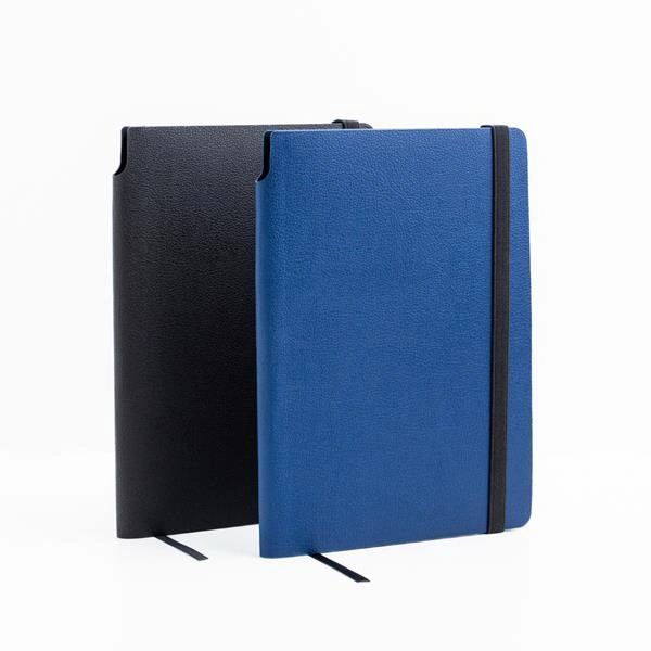 Bloco A5 RPU e suporte esferográfica lombada | SAM Brindes