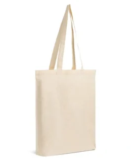 Saco com fole base 100% algodão 140g