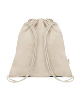 Saco Mochila em algodão reciclado 140g