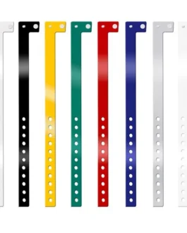 Pulseira de identificação inviolável em vinil