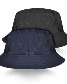 Panamá impermeável em nylon com forro polar para adulto, reversível