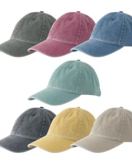 Boné vintage em algodão