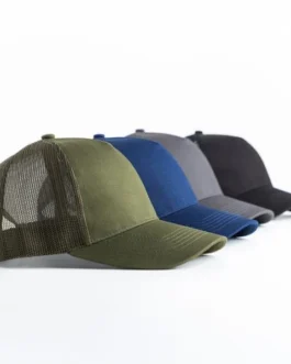 Boné com rede em algodão