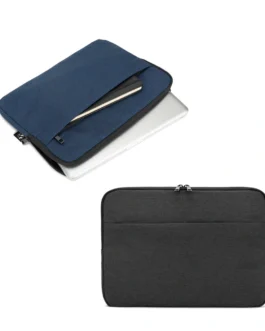 Pasta para computador portátil em poliéster reciclado 600D de alta densidade 14″