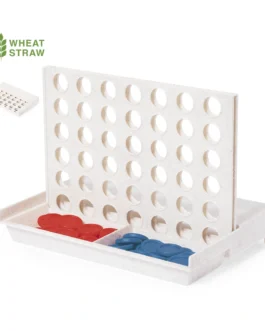 Jogo de mesa fabricado em palha de trigo