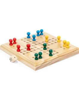 jogo de parchis fabricado em madeira